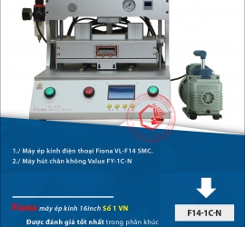 MÁY ÉP KÍNH ĐIỆN THOẠI FIONA F14 SMC VER 2018