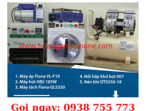 Máy ép kính Hoàng Anh